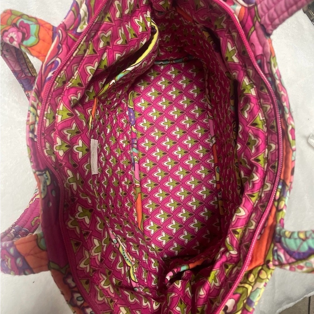 Vera Bradley Vibrant Paisley Shoulder Bag - Picture 11 of 15